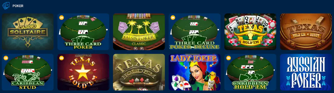 Poker Mostbet